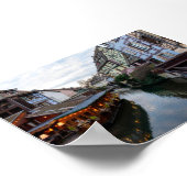 Sunset in Little Venice Colmar Poster (Hoek)