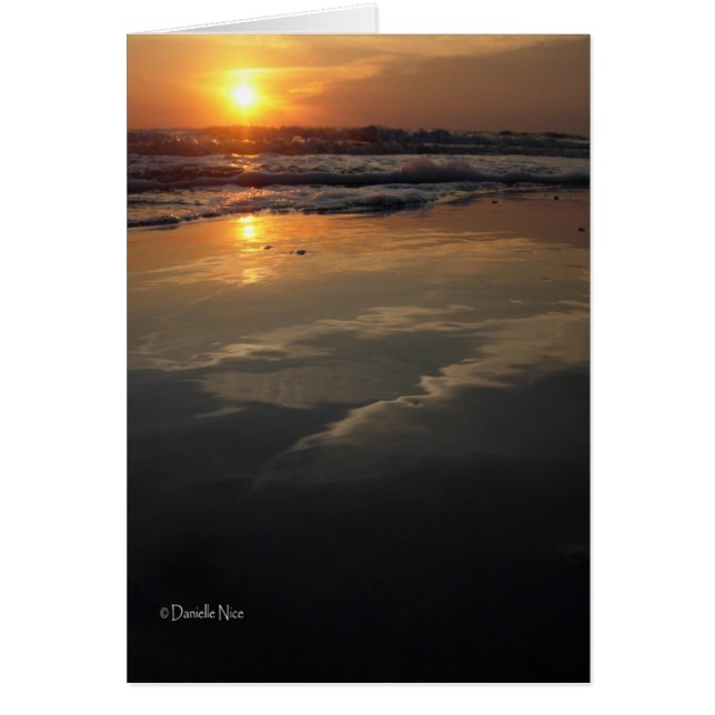 Sunset in March Card (Voorkant)