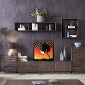 Sunset in Miami Folie Afdrukken