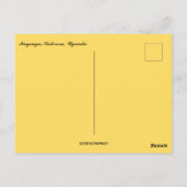 Sunset in Muyenga Katerera Uganda Briefkaart (Achterkant)