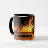 Sunset in Negril, Jamaica Mok (Voorkant links)