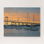 Sunset in Newport, RI - Puzzle Legpuzzel (Horizontaal)