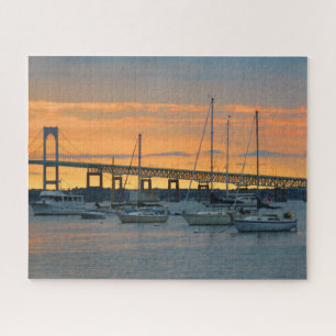 Sunset in Newport, RI - Puzzle Legpuzzel