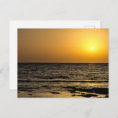 Sunset in Paphos, Cyprus (2485) Briefkaart (Voorkant / Achterkant)