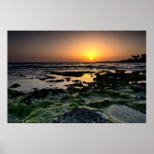 Sunset in Paphos, Cyprus (2512) Poster (Voorkant)