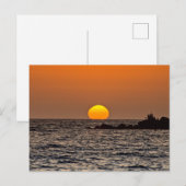 Sunset in Paphos, Cyprus (2532) Briefkaart (Voorkant / Achterkant)
