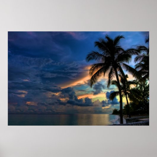 Sunset in Paradise Poster (Voorkant)