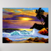 Sunset in Paradise Posters en Prints (Voorkant)