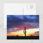 Sunset in phoenix Arizona Briefkaart (Voorkant / Achterkant)