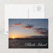 Sunset in Rhode Island Briefkaart (Voorkant / Achterkant)