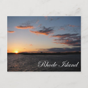 Sunset in Rhode Island Briefkaart