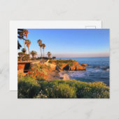 Sunset in San Diego Briefkaart (Voorkant / Achterkant)