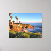 Sunset in San Diego Canvas Afdruk (Voorkant)