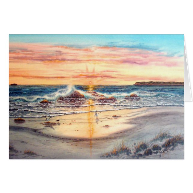 SUNSET IN SILVERSTRAND, CORONADO, CALIFORNIË (Voorkant Horizontaal)