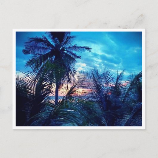 Sunset in Siquijor Briefkaart (Voorkant)