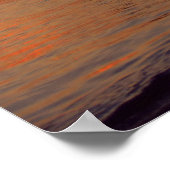 Sunset in South Haven Poster (Hoek)