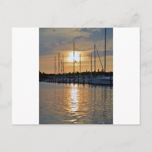 Sunset in Southport Briefkaart (Voorkant)