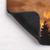 Sunset in the Sierras - Mousepad Muismat (Hoek)