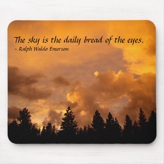 Sunset in the Sierras - Mousepad Muismat (Voorkant)