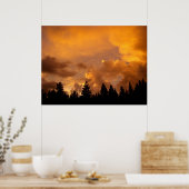 Sunset in the Sierras - Print (Keuken)