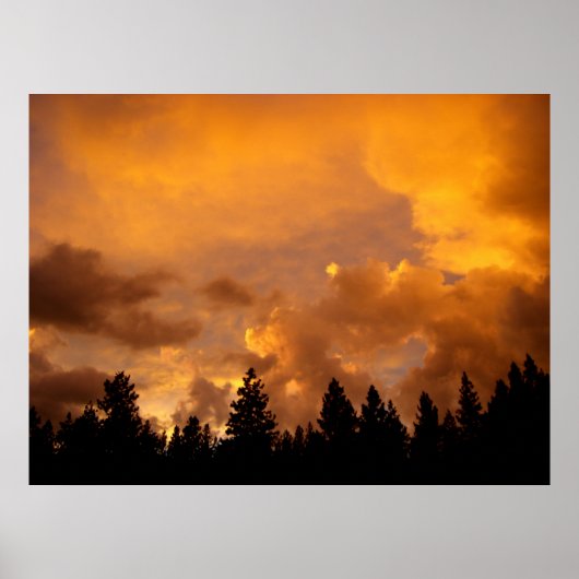 Sunset in the Sierras - Print (Voorkant)