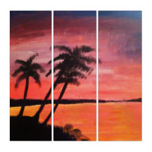 Sunset In The Tropics