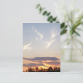 Sunset in Tomball, Texas Briefkaart (Staand voorkant)