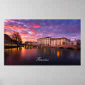 Sunset in Treviso Poster (Voorkant)