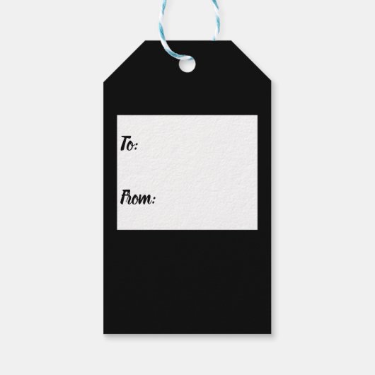 Sunset in Tropics door Farida Greenfield Cadeaulabel (Achterkant)