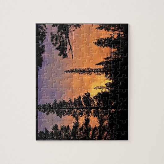 Sunset in Tuolumne Meadows, Yosemite, CA Legpuzzel (Verticaal)