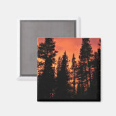 Sunset in Tuolumne Meadows, Yosemite, CA Magneet (Voorkant / Achterkant)