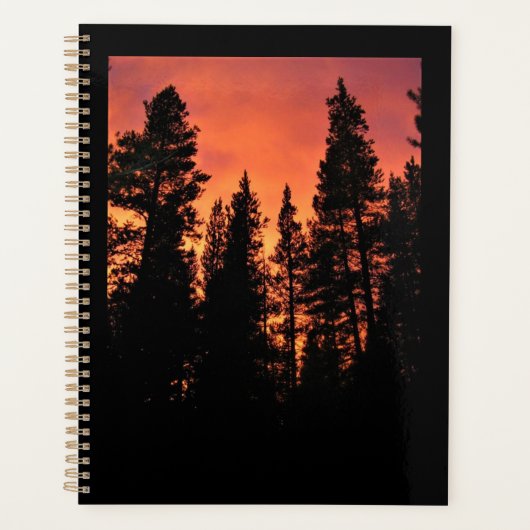 Sunset in Tuolumne Meadows, Yosemite, CA Planner (Voorkant)