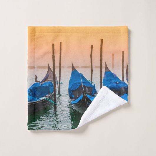 Sunset in Venetië Bad Handdoek (Wasdoekje)