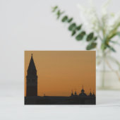 Sunset in Venetië Briefkaart (Staand voorkant)