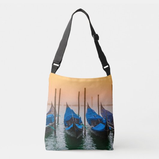Sunset in Venetië Crossbody Tas (Voorkant)