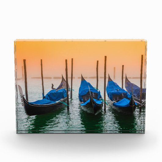 Sunset in Venetië Fotoblokken (Voorkant)