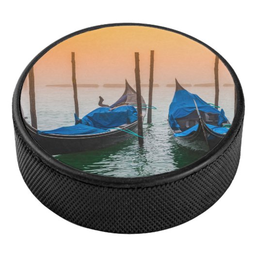Sunset in Venetië Hockey Puck (3/4)