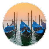 Sunset in Venetië Keramische Knop (Voorkant)