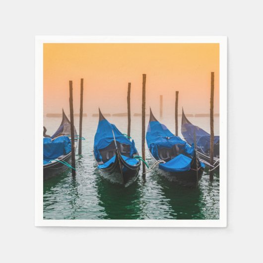 Sunset in Venetië Servet (Voorkant)