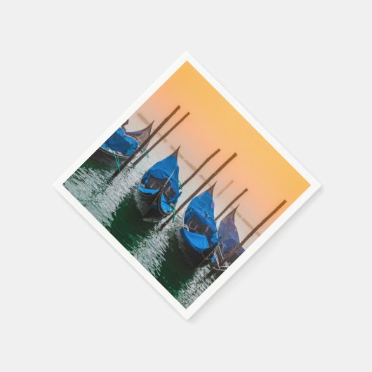 Sunset in Venetië Servet (Hoek)