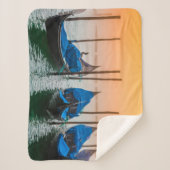 Sunset in Venetië Sherpa Deken (Voorkant)