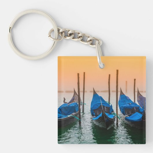 Sunset in Venetië Sleutelhanger (Voorkant)