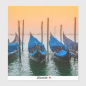 Sunset in Venetië Sticker (Vel)