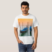 Sunset in Venetië T-shirt (Voorkant volledig)
