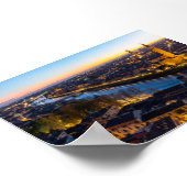 Sunset in Verona Poster (Hoek)