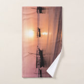 Sunset in Zanzibar Bad Handdoek (Handdoek)