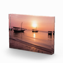 Sunset in Zanzibar Fotoblokken