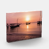 Sunset in Zanzibar Fotoblokken (Links)