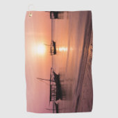 Sunset in Zanzibar Golfhanddoek (Voorkant)