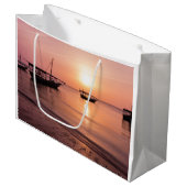 Sunset in Zanzibar Groot Cadeauzakje (Voorkant Gekanteld)